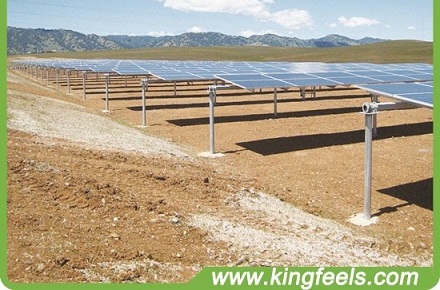 kingfeels menyediakan sistem pemasangan solar 5.2MW kepada ladang solar vayots arev-1 di armenia
